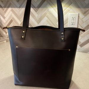 Leather Tote Bag